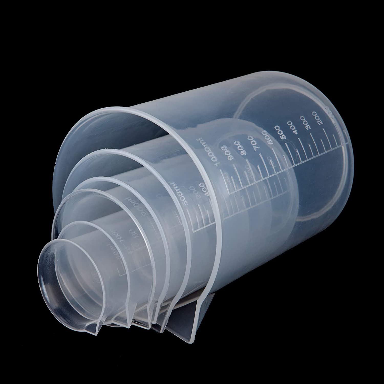 90ml Aahkels Plastic Measuring Cup, For Chemical Laboratory