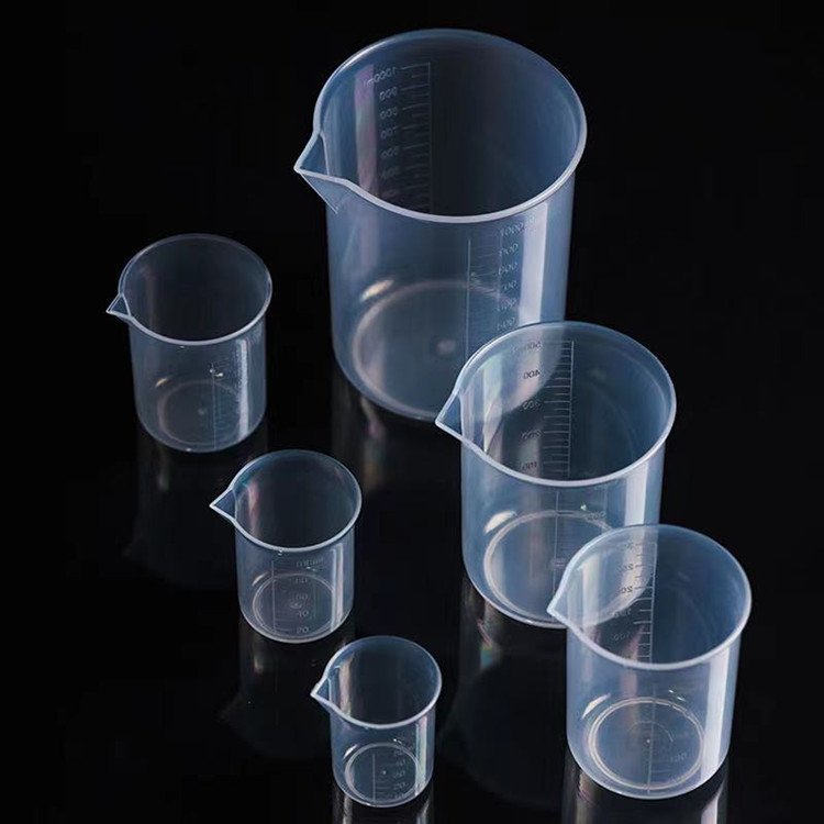 90ml Aahkels Plastic Measuring Cup, For Chemical Laboratory